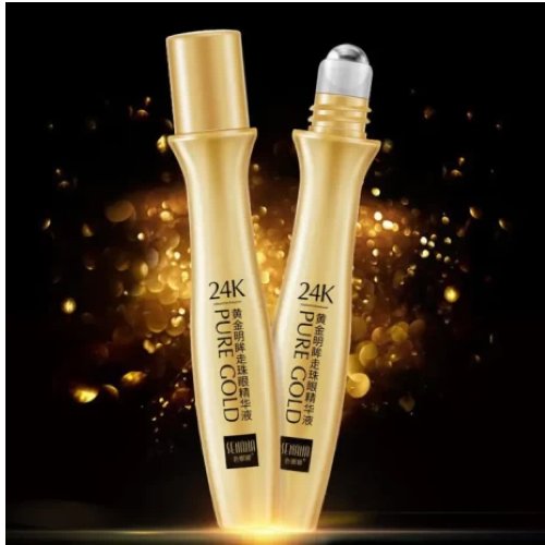 Senana 24K Shiny Gold Eye Serum Roller-in Moisturizing