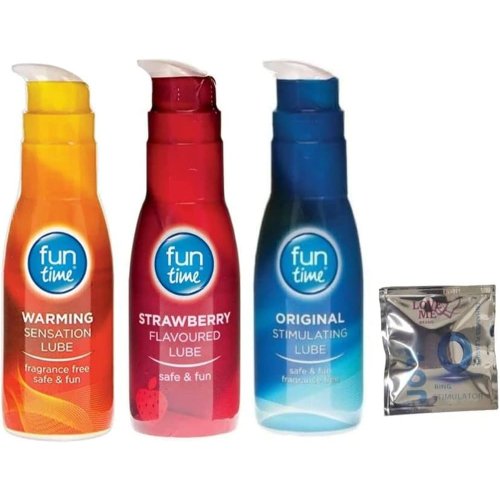 Fun Time Warming Sensation Flavoured Lube, 75ml