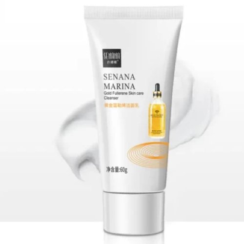 SENANA Marina Gold Fullerene Skin Care Facial Cleanser 60g