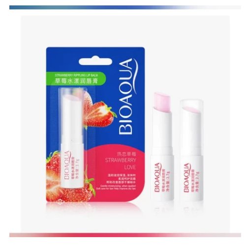 BIOAQUA Strawberry Ripping Lip Balm 2.7g