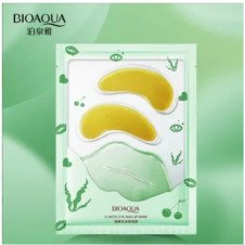 BIOAQUA Soft & Delicate Moisturizing Lip Patch , Anti-Wrinkle Prevent Dark Circles Collagen Eye Mask