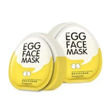 BIOAQUA Egg Face Smooth Moisturizing Eggs Sheet Mask 25g