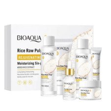 BIOAQUA Rice Pulp Glow Moisturizing 6 Pcs Kit