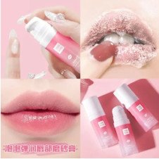 100% Organic Senana Marina Moisturizer Lip Scrub Gentle Natural Lip Oil Gloss Lip Care With Press Pump 10G