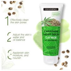 Guanjing Canadian Hemp Seed Deep Cleansing Mud Clay Mask-120Ml